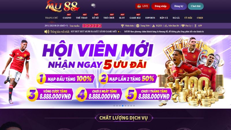 Đăng ký làm thành viên Hitclub để tận hưởng dịch vụ nạp và rút tiền nhanh chóng - Hitclub